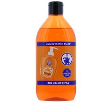 Жидкое мыло с ароматом апельсина с  антибактериальнвм эффектом Fa Hygiene & Fresh Orange Scent Liquid Soap (запаска)