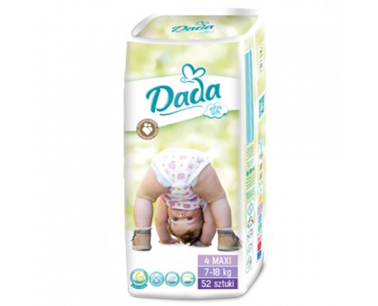 Подгузники DADA Premium 4 Maxi (7-18кг), 46шт., Польша