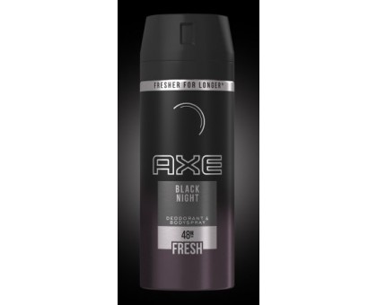 Мужской дезодорант Axe Black Night спрей, 150мл
