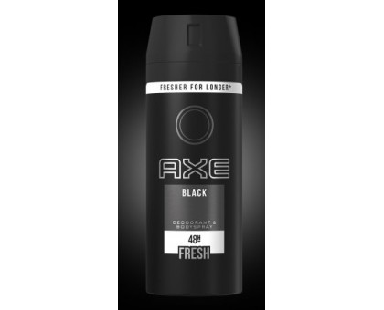 Мужской дезодорант Axe Black спрей, 150мл