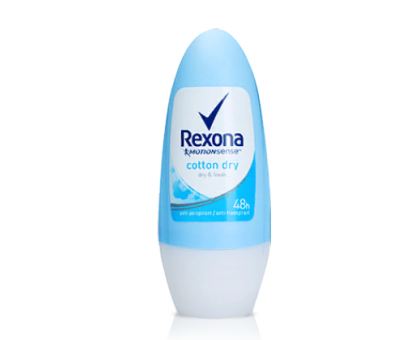 Дезодорант женский Rexona Легкость Хлопка шариковый, 50мл