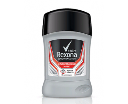 Мужской дезодорант Rexona Антибактериальный карандаш, 150мл