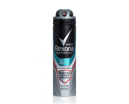 Мужской дезодорант Rexona Антибактериальная свежесть спрей, 150мл