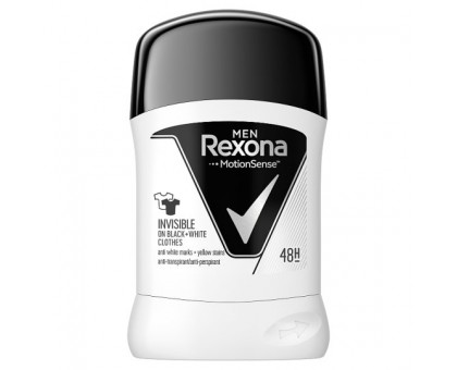 Мужской дезодорант Rexona Невидимый карандаш, 150мл