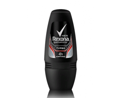 Мужской дезодорант Rexona Турбо шариковый, 150мл
