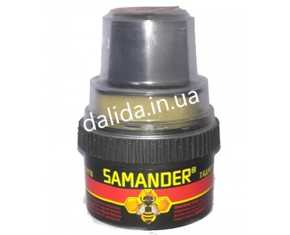 Крем-краска для обуви Samander, черный