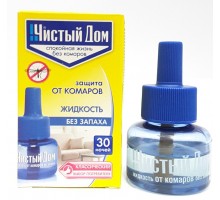 Жидкость от комаров "Чистый дом" 30 ночей