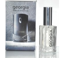 Мужская туалетная вода Georgia аналог Givenchy Pour Homme Silver Edition, 40ml