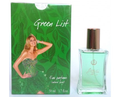 Духи женские Green list, 50ml