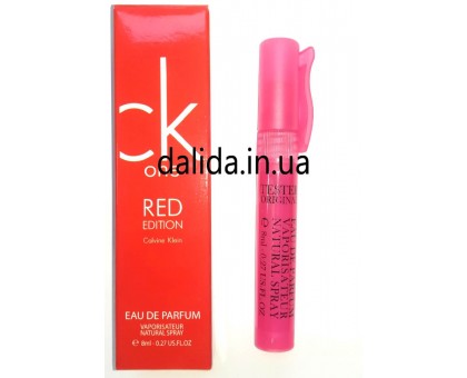 Пробник духи женские CK Red edition , 8ml
