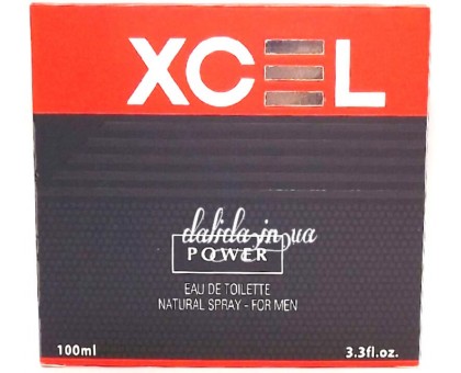 Вода туалетная мужская XCELL оранжевый, 100ml