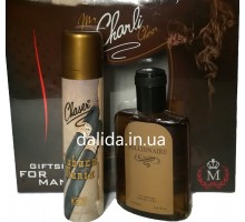 Мужской подарочный набор Mr. Charli Cheser Tabaco mania, дезодорант и парфюмированная вода