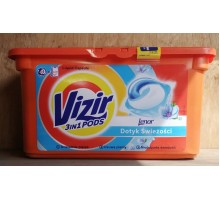 Капсулы для стирки белья Vizir прикосновение свежести, 41шт.