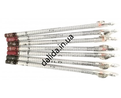Карандаш для глаз и губ Mild коричневая палитра 08, 25, 19, 21, 30, 14, 04
