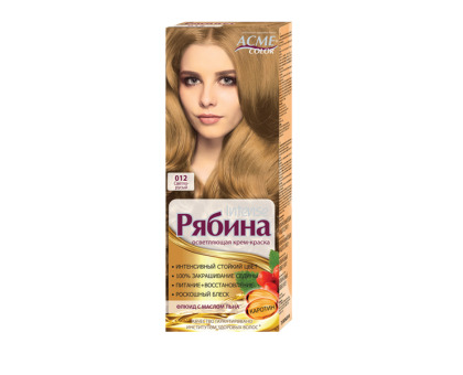 Краска для волос Рябина Intense  012 Светло-русый