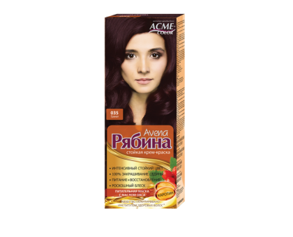 Краска для волос Рябина Avena 035 Гранат
