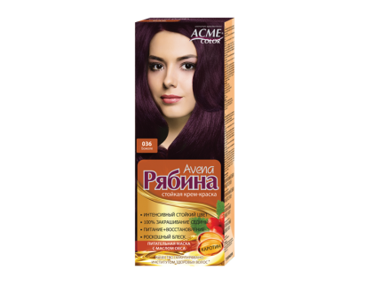 Краска для волос Рябина Avena 036 Божоле