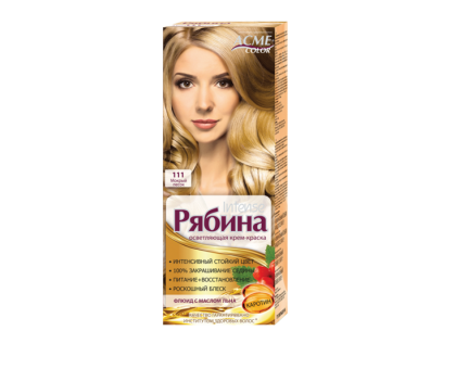 Краска для волос Рябина Intense 111 Мокрый песок
