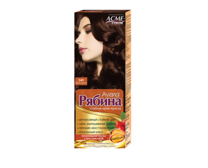 Краска для волос Рябина Avena 141 Шоколадный