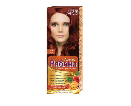 Краска для волос Рябина Avena 233 Рубин