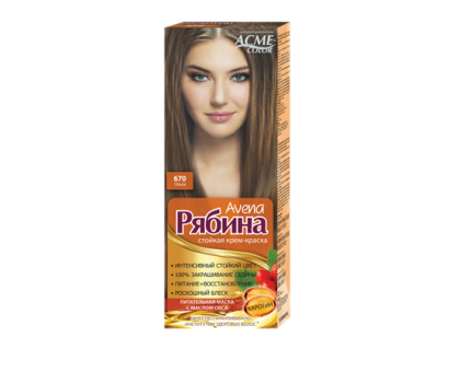 Краска для волос Рябина Avena 670 Ольха
