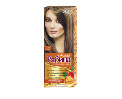 Краска для волос Рябина Avena 723 Графит