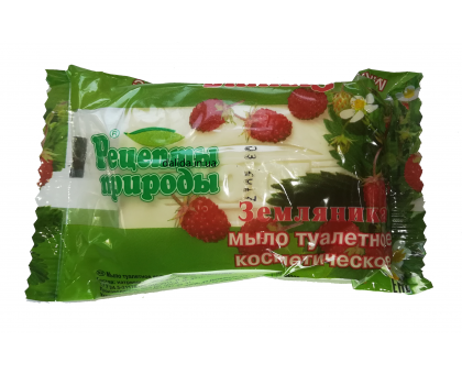 Мыло Рецепты Природы Земляника, 200г