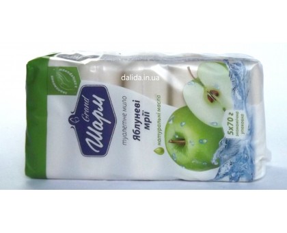 Мыло Grand Шарм яблоко, 5х70г