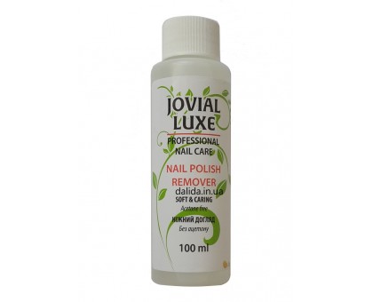 Жидкость для снятия лака Jovial Luxe, 100ml