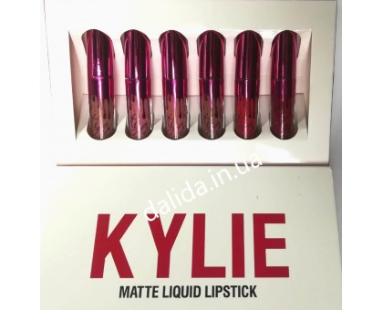 Kylie Matte Liquid помада-блеск 6шт.