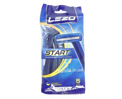Бритвенный станок LEZO start, 5шт.